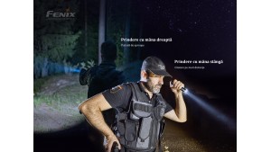 Fenix PD35 V3.0 - Lanternă Tactică - 1700 Lumeni - 357 Metri - Black